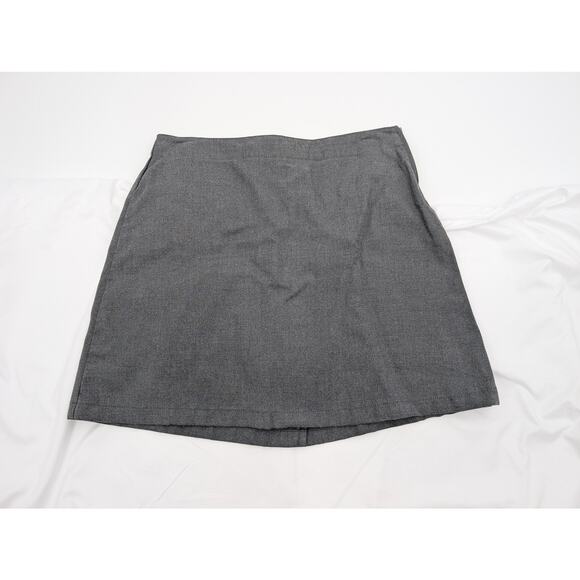 Lands' End Gray Skort Women's 4 - Picture 1 of 6